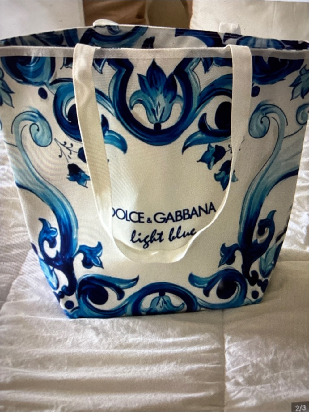 Dolce & Gabbana  Great for beach Cooler tote bag New